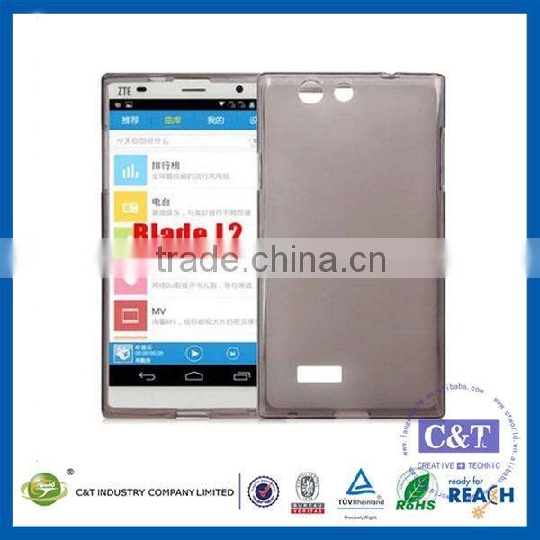 C&T Flexible TPU High Impact Soft Back Cover for Zte Blade X9
