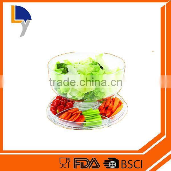 LANYI Factory Sale Custom Cake Desert Stand With Dome Cake Display Stand