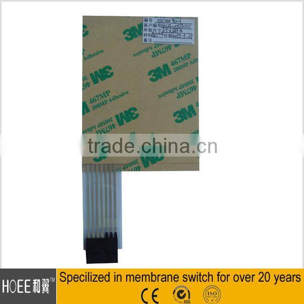 Home Appliance 4x4 Press numeric tactile Metal Keypad with backlit