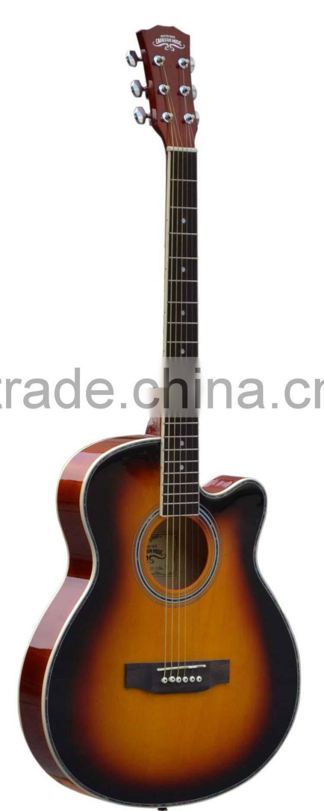 40inch beginner thin body electric acoutic guitar