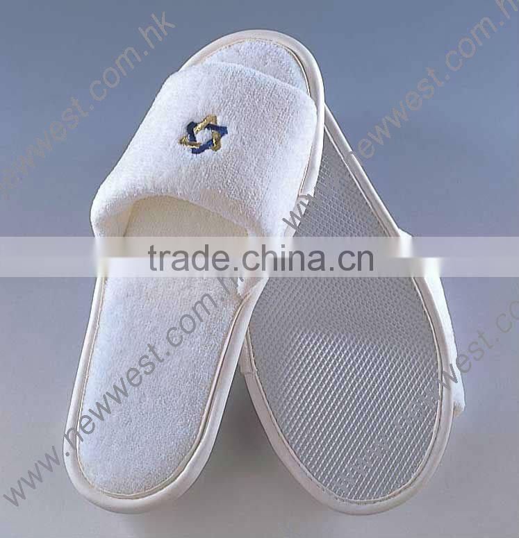 New Style Washable terry hotel slippers with EVA sole