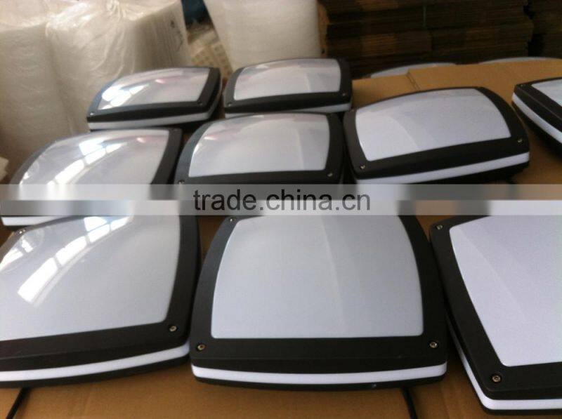 High Quality IP65 waterproof IK10 20W/30W Square led bulkhead lamp