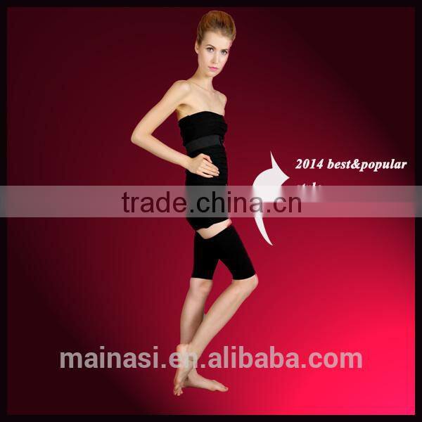 2015 Black Thigh Compression Shaper For Women