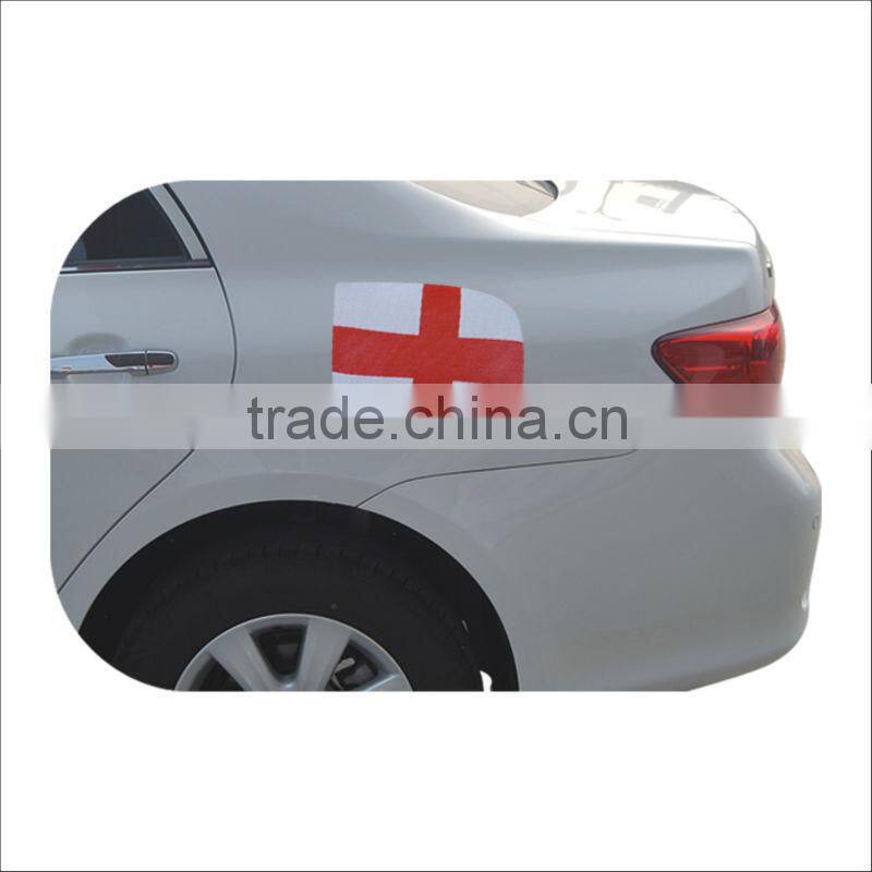 spanish car fuel tank cover flag for prometion events