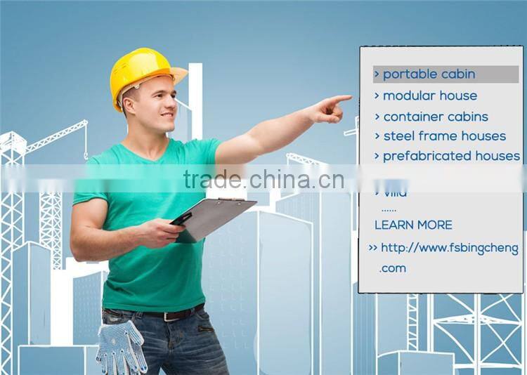 Colorful prefabricated Villas