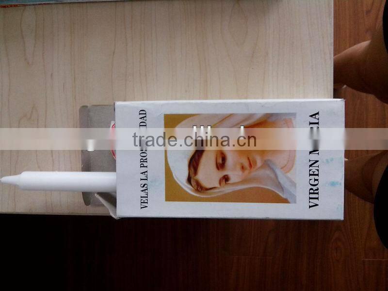 cheap white candles 9.5g