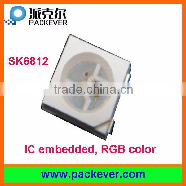 IC embedded SMD5050 RGB color SK6812 LED diode, SK6812 LED chip