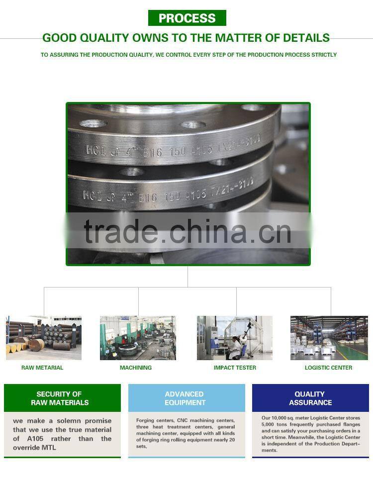 ANSI DIN JIS Bs Stainless Steel Weld Neck Flange