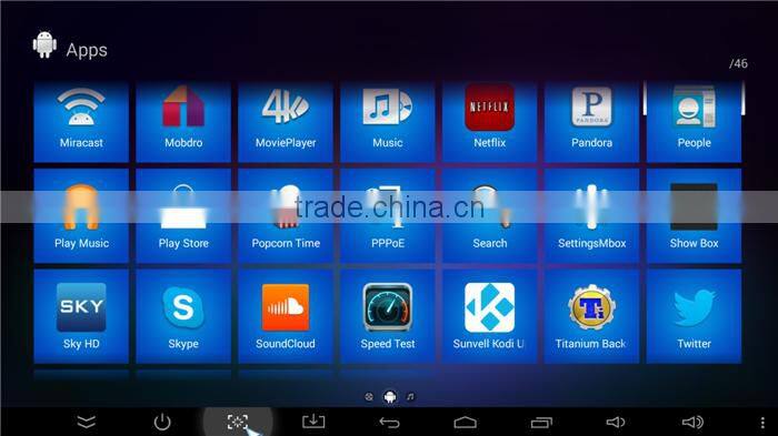 2015 new arrival T95 amlogic S905 android tv box Android 5.1 android tv box with kodi 16.0 fully pre-installed