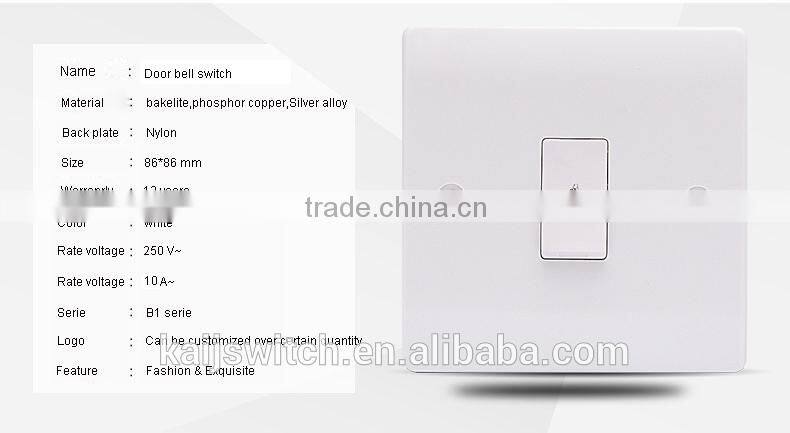 Top Selling bakelite doorbell wall switch plate