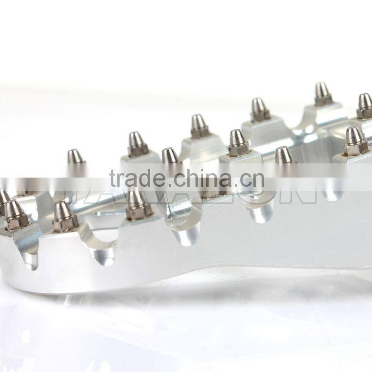 Suzuki RMZ450 CNC Aluminum Motocross Footpegs Footrest Foot peg