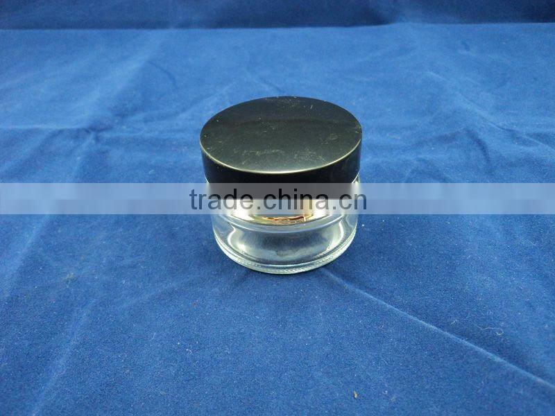 skin care cream glass jar