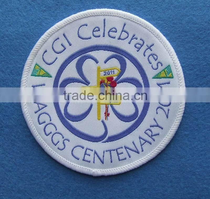 elegant apparel woven badges