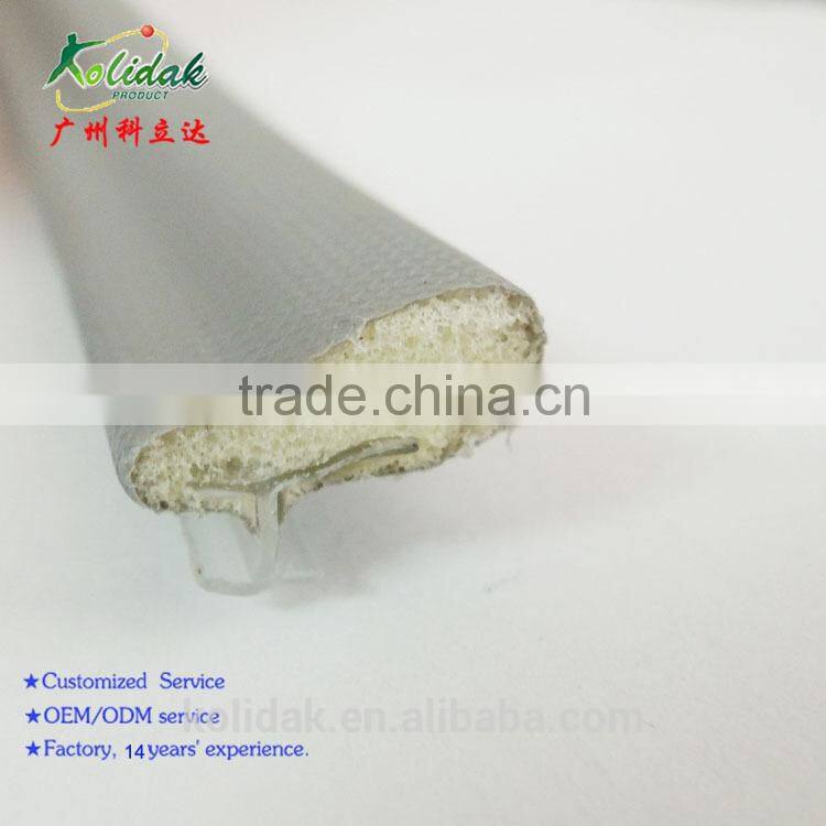 Sponge Co-extrusion PU foam rubber strip for door and window