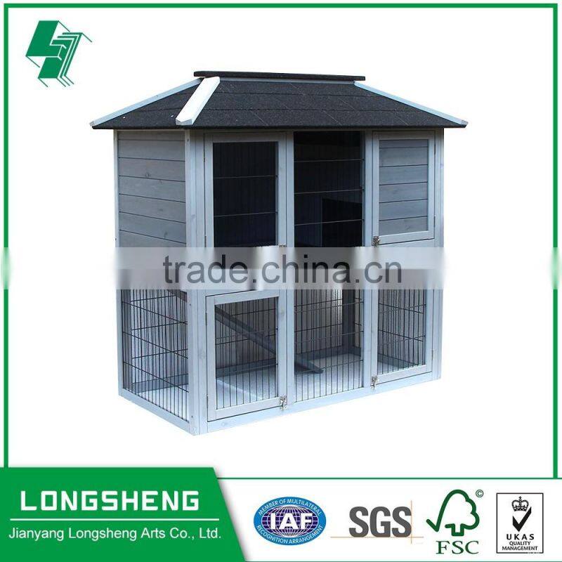 Good look wooden rabbit cage