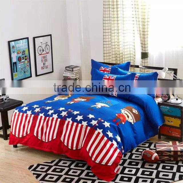 Duvet Quilt Cover Set Pillow Case Bedding Set UK Style