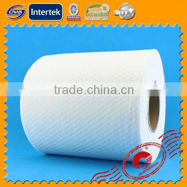 spunlace nonwoven fabric material in roll