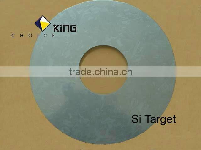 Metal target Silicon P-type boron doped