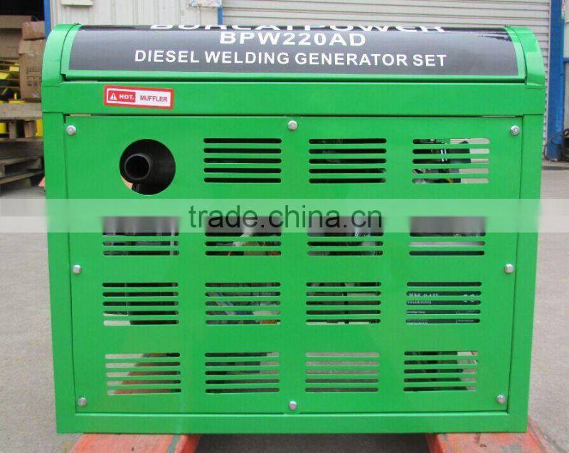 Portable Single/Three phase Welding Generator, Gasoline Generator & Welder 5kVA 6kVA, Gasoline Welder f