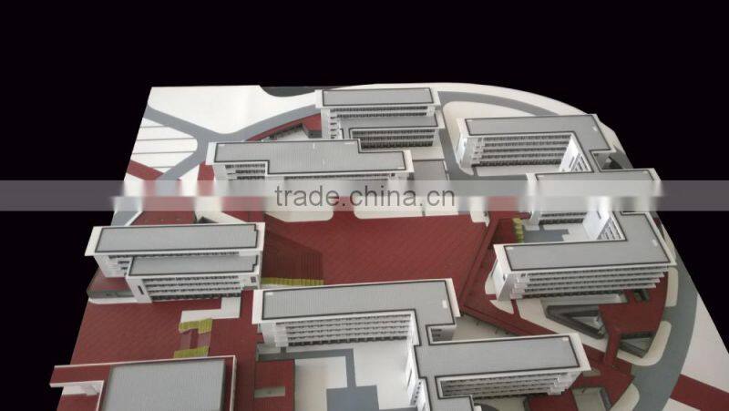 Shunheng architectural model making for school buildings