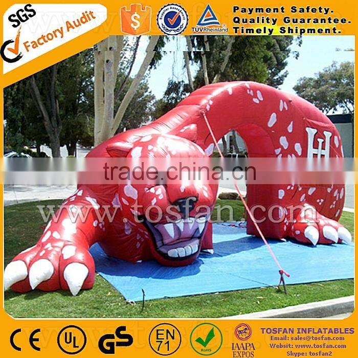red inflatable arch advertising inflatable arches F5032