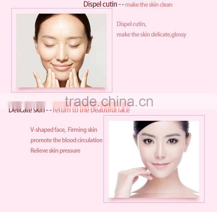 Colorful face washing brush handmade clean brush for women