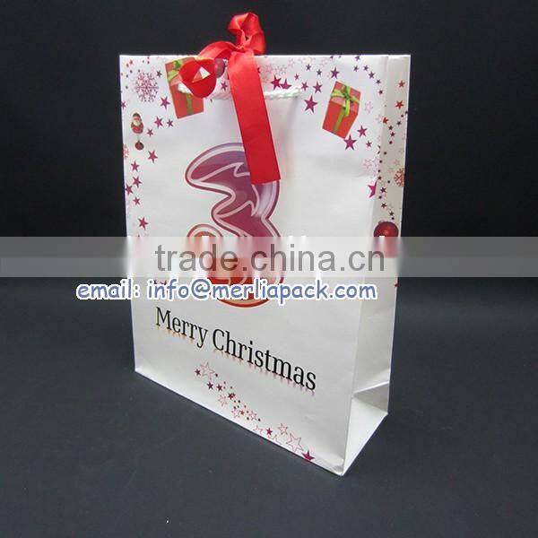 Pack of 12 Wholesale Christmas Gift Bags Packaging Xmas Bags