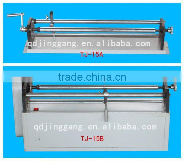 Manual/Electric hot stamping foil slitting machine , Hot Stamping foil cutting machine TJ-15