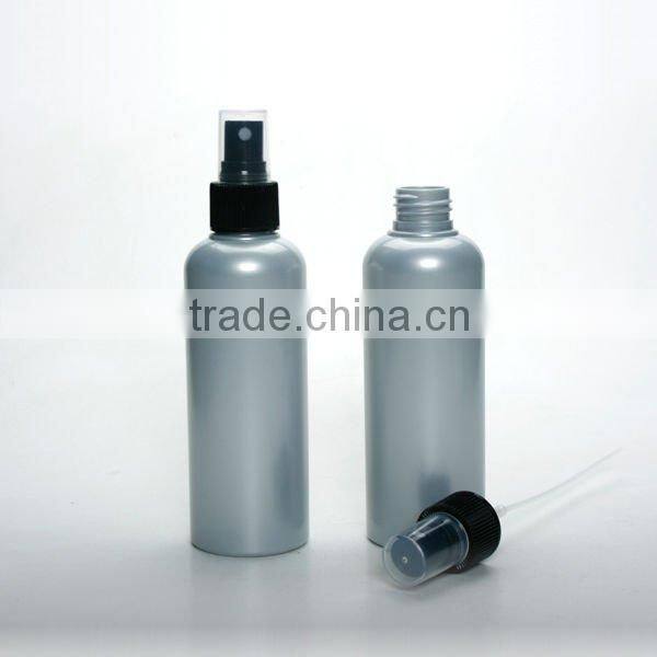 Spray cap PET bottle 200ml Silver