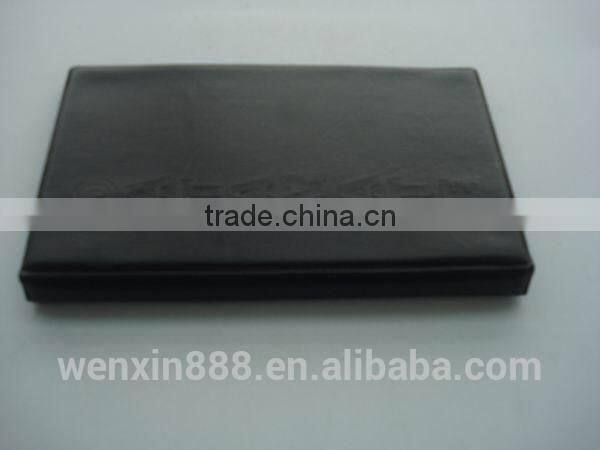 custom PU cover photo album with logo printing