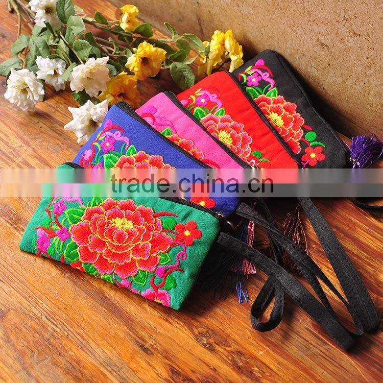 New Chinese Characteristics Bag Ethnic Style Coin Purse Vintage Embroidered Bag Traditional Embroidery Wallet
