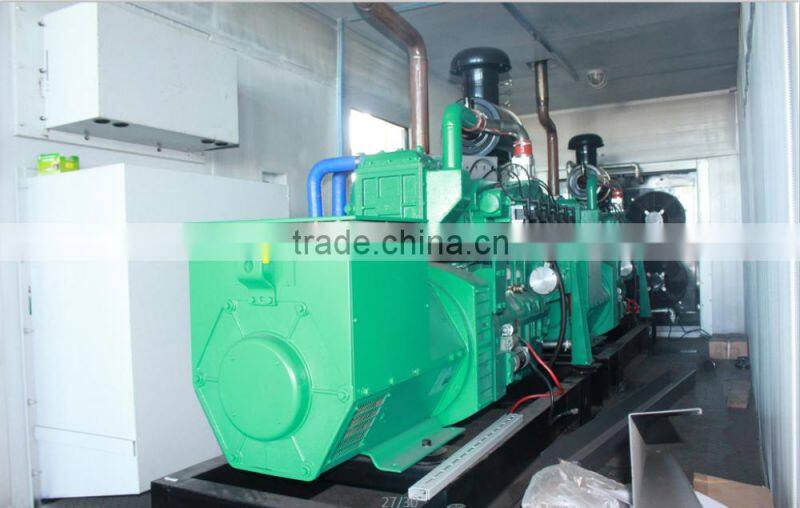 10kw-500kw power container natural gas generator manufacture price