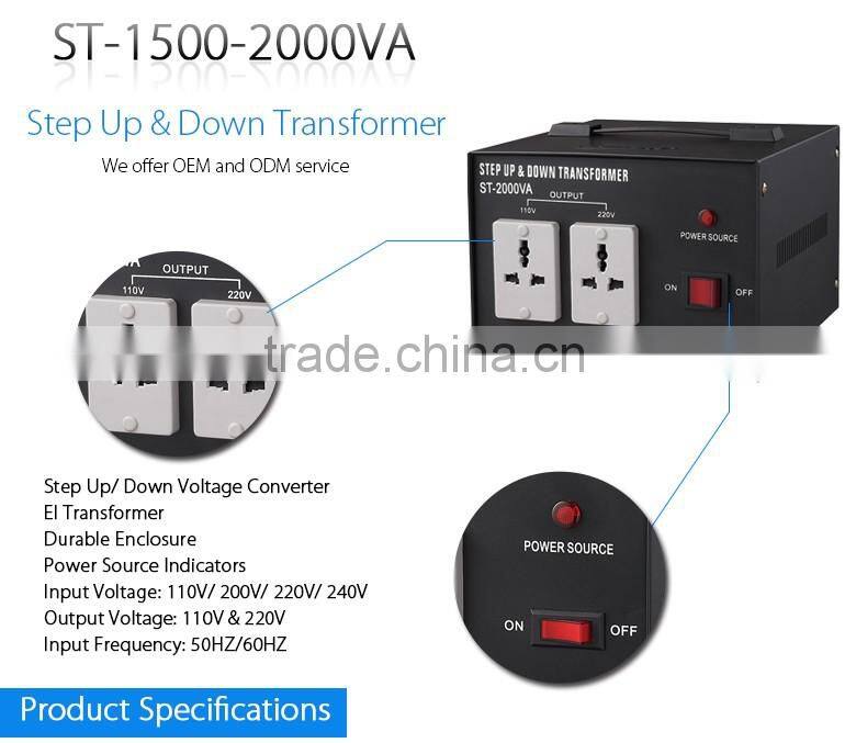 60Hz Three Phase 220v 50v transformer 15KV