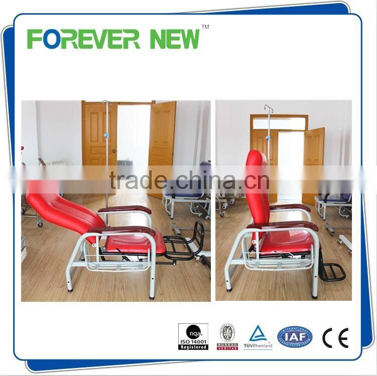 YXZ-031C luxurious PVC mattress table adjustable chair for infusion