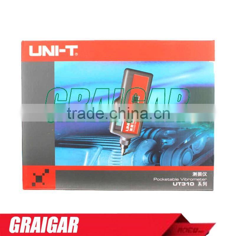 UNI-T UT311 Portable LCD Vibration Analyzer Tester Meter NDT Vibrograph Vibrometer with Acceleration Sensor in One