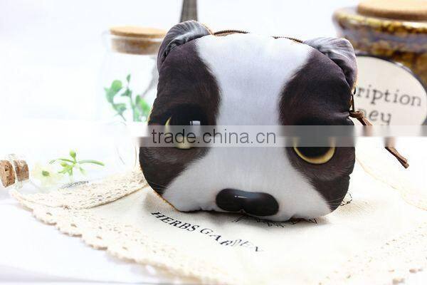 Personality Cat-people Fabrics Unisex Coin Wallet Wholesale ZTCW-0032