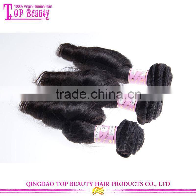 Wholesale unprocessed romance curly human hair extension malaysia virgin hair