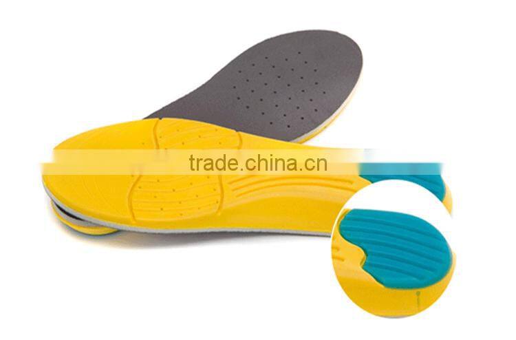 China factory sale ultra soft work hiking insoles 1/2 pu height increasing insole