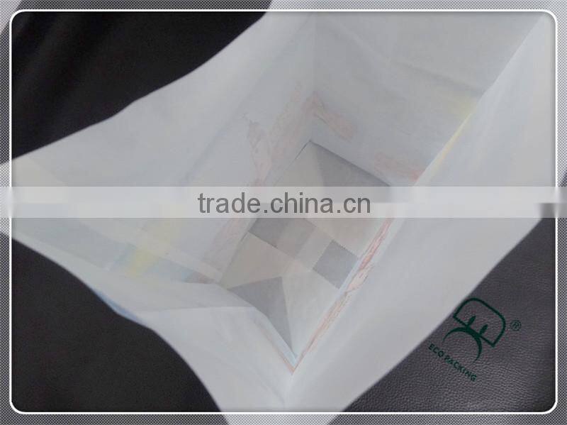 Pass FDA/SGS custom logo printing paper food bag
