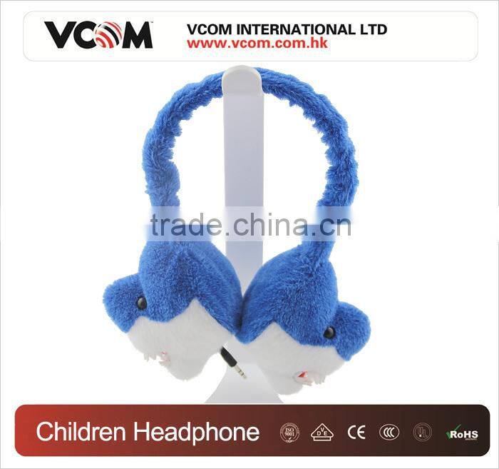 2015 VCOM Winter Earmuff Plush Warm Headphone with Factory Price