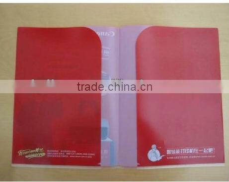 2013 custom a4 plastic pocket folders