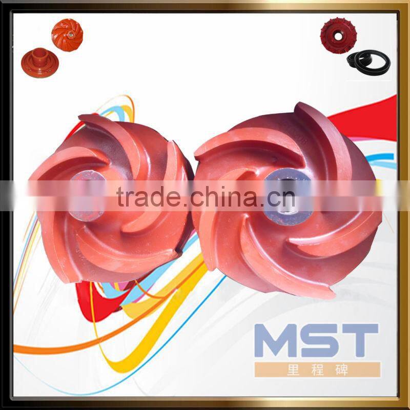 stainless steel/cast iron/rubber impeller for water pumps