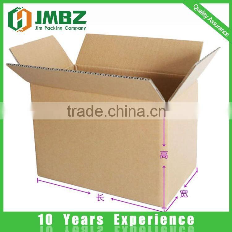Corrugated or customed Material corrugated shipping carton box