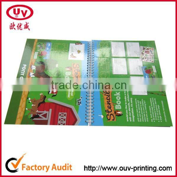 2017 New Drawing Notebook Kids Coloring Book