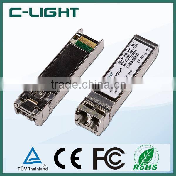 850nm BROCADE SFP Modules 10G-SFPP-SR Compatible LC Dulplex 10Gb/s 300m MMF