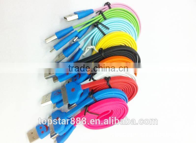 Top selling products in alibaba led lights micro usb data cable for iPhone 6