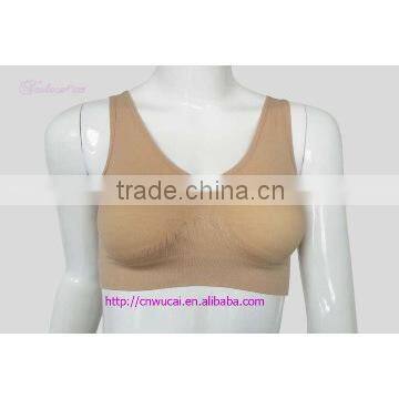 nude bra skin color underwear seamless sports bra