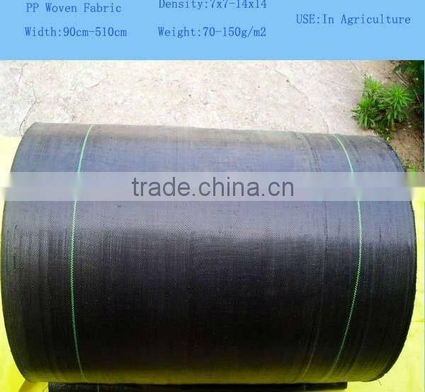 PP woven weed mat/ground cover /black fabric for agriculture