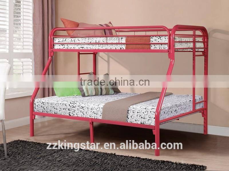 Modern design Adult single strong Military metal Bunk bed