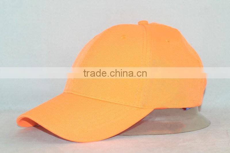 BLANK CAP / BASEBALL CAP /neonorange